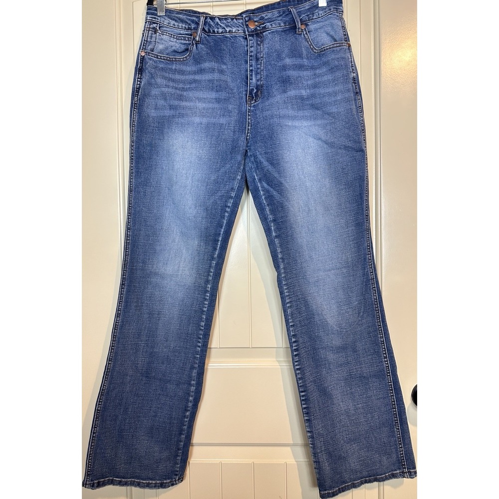 Flamingals Women's Bootcut Western style stretch womens jeans style 251193 sz 2X